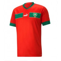 Camisa de time de futebol Marrocos Replicas 1º Equipamento Mundo 2022 Manga Curta